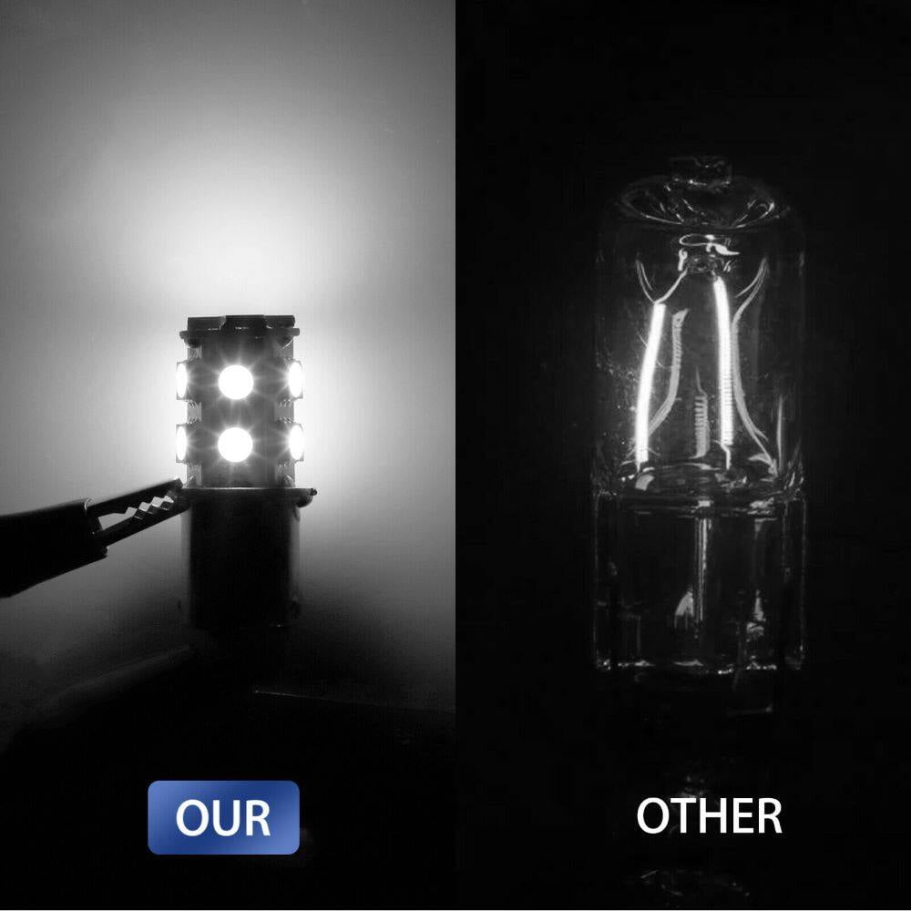 20Pcs 1156 LED RV Bulb, Light Bulbs for 12V RV Car Camper Trailer Interior Indoor Lights Backup Light Etc, Super Bright 5050 13-SMD 6000K White Podofo