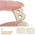 thumbnail image 3 of 104pcs Mini Wooden Letters Blank Wood Letters DIY Painting Chips Wood Slices, 3 of 6