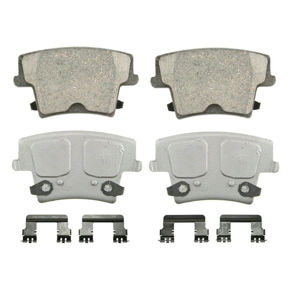 Wagner ThermoQuiet PD1057 Ceramic Disc Brake Pad Set Fits select: 2005-2006 CHRYSLER 300C, 2006-2014 DODGE CHARGER