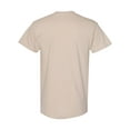 thumbnail image 4 of Men Heavy Cotton Multi Colors T-Shirt Color Sand 4X-Large Size, 4 of 5