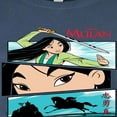 thumbnail image 3 of Disney Mulan - Comic Strips Warrior - Juniors Fitted Graphic T-Shirt, 3 of 5