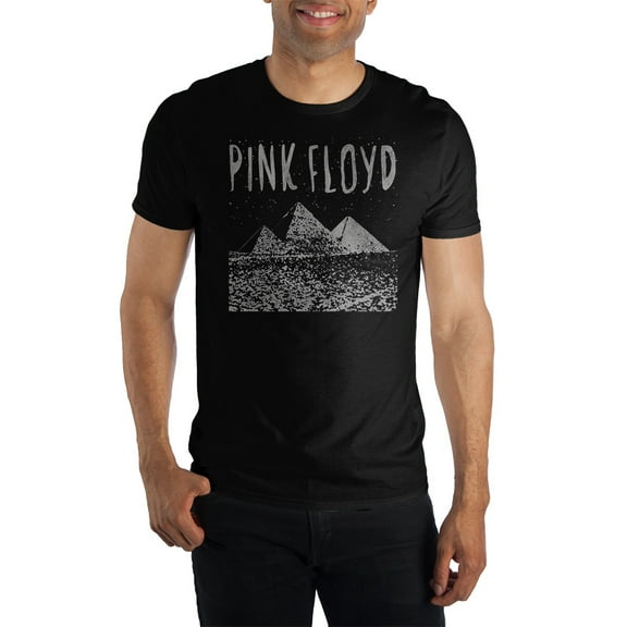 Pink Floyd Mens Black T-Shirt-Medium