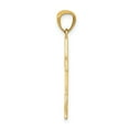 thumbnail image 2 of Saris and Things 14K Yellow Gold Cross Charm Pendant, 2 of 7