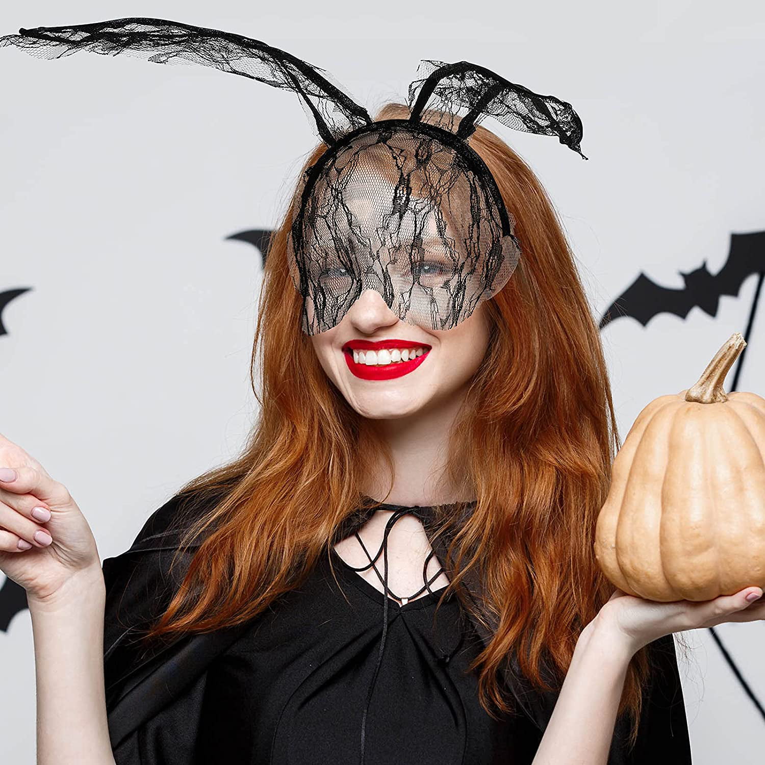 Halloween Costumes Pumpkin Headband Hair Hoop Headwear Accessories
