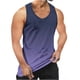 thumbnail image 4 of Top de Cuello Redondo Impreso sin Mangas de la Moda de Verano de los Hombres para el Uso Diario Y las Vacaciones, 4 of 5