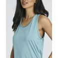 thumbnail image 4 of Real Essentials 5 Pack: Women's Crossback Keyhole Open Back Workout Tank Top Dry-Fit Sleeveless Yoga Gym (Available In Plus), 4 of 7