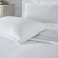 thumbnail image 6 of BNM Reversible Cotton Matelasse Bedspread Set, Full, White, 6 of 11