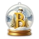 thumbnail image 2 of 26 Letter Yellow Crystal Acrylic Car Ornament Christmas Tree Pendant Home Decoration, 2 of 3