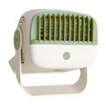 thumbnail image 4 of Ventilador de escritorio, potente ventilador USB, portátil, 5 modos de viento Verde, 4 of 9