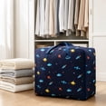 thumbnail image 5 of Waterproof Large Capacity Quilt Clothes Storage Bag with Handles Breathable Organizer for Blankets Bedding Closet Under Bed, 5 of 5
