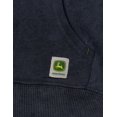 thumbnail image 3 of John Deere Toddler Boys' Fleece Hooded Sweatshirt Charcoal Cream, 3 of 3