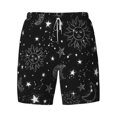 thumbnail image 5 of Rocae Space Galaxy for Men's Swim Trunks Quick Dry With Two Side Pockets and One Lined Patch PocketMedium, 5 of 9