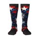 thumbnail image 1 of Balery Red Blue White Stars Calcetines novedosos Calcetines deportivos Calcetines hasta la rodilla Calcetines de algodón Calcetines originales y geniales, 1 of 6