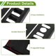 thumbnail image 3 of Ofertas Únicas 4 Pcs Cubierta del Marco del Interruptor de Ventana Panel de Control de Puerta para Honda CRV 2023-2025 Plástico Color de Fibra de Carbono Negra, 3 of 5