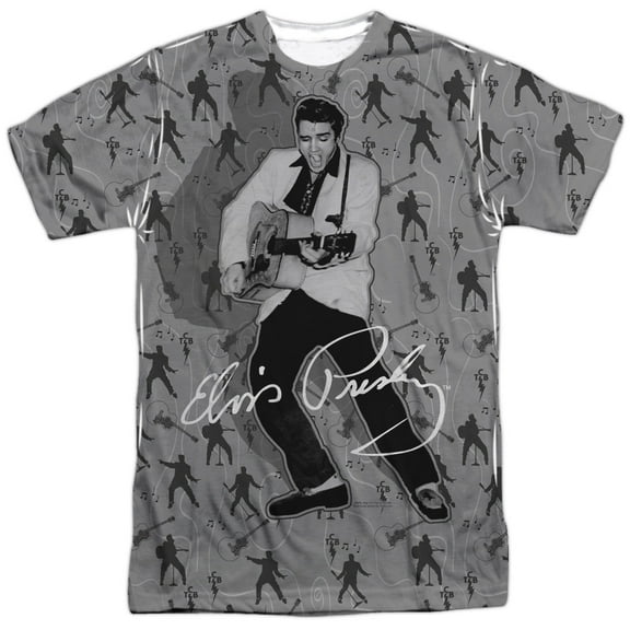 Elvis Presley - Rockin All Over - Short Sleeve Shirt - XX-Large