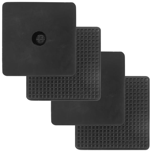 OULII 4Pcs Rubber Anti Vibration Pads for Industrial Use 5.00X5.00X1.00CM