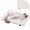 Beige, variant on Self Warming Cat Bed for Indoor Cats Reversible Self Heating Pet Pad for Small Dog Washable Fluffy Thermal Pet Bed, 22*17,Gray