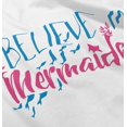 thumbnail image 4 of I Believe in Mermaids Cute Adorable Youth T Shirt Tee Girls Infant Toddler Brisco Brands 2T, 4 of 5