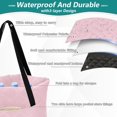 thumbnail image 3 of Extra Large Picnic Beach Blanket Waterproof Sand Proof Portable Outdoor Mat Soft Pink 60x80, 3 of 9