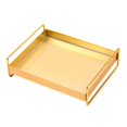 thumbnail image 2 of Wrought Iron Serving Tray Organizer Table for Wedding Storage Tray Bathroom Decoration, 2 of 8