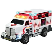 Kid Galaxy - City Worker Ambulance Truck Vehicle Featuring Lights and Sounds