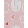 thumbnail image 1 of Ahgly Company Indoor Rectangle Patterned MistyRose Pink Novelty Area Rugs, 4' x 6', 1 of 6