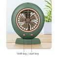 Jrocdr Home Charging Desktop Small Mini Air Conditioning Fan Dormitory