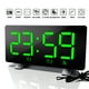 thumbnail image 1 of Reloj Despertador Digital Curvo Regulable Pantalla Led Reloj Digital Para Niños Mayores Ultra Claro Número Grande Brillo Snooze 12/24H Reloj Despertador Para Dormitorio Oficina sonducket HA024315-01, 1 of 5