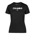 thumbnail image 2 of Women's Levelwear Black Columbus Blue Jackets Maddox City Capsule T-Shirt, 2 of 3