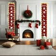 thumbnail image 5 of ToyKingdee Christmas Decorations Outdoor Merry Christmas Banner with String Lights Xmas Porch Door Welcome Sign Hanging Christmas Decor for Home Holiday Outdoor, 5 of 6