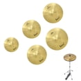 thumbnail image 3 of 8 10 12 14 16 Inch Drum Brass Cymbals Percussion Splash Crash Hi-Hat Cymbal, 3 of 5