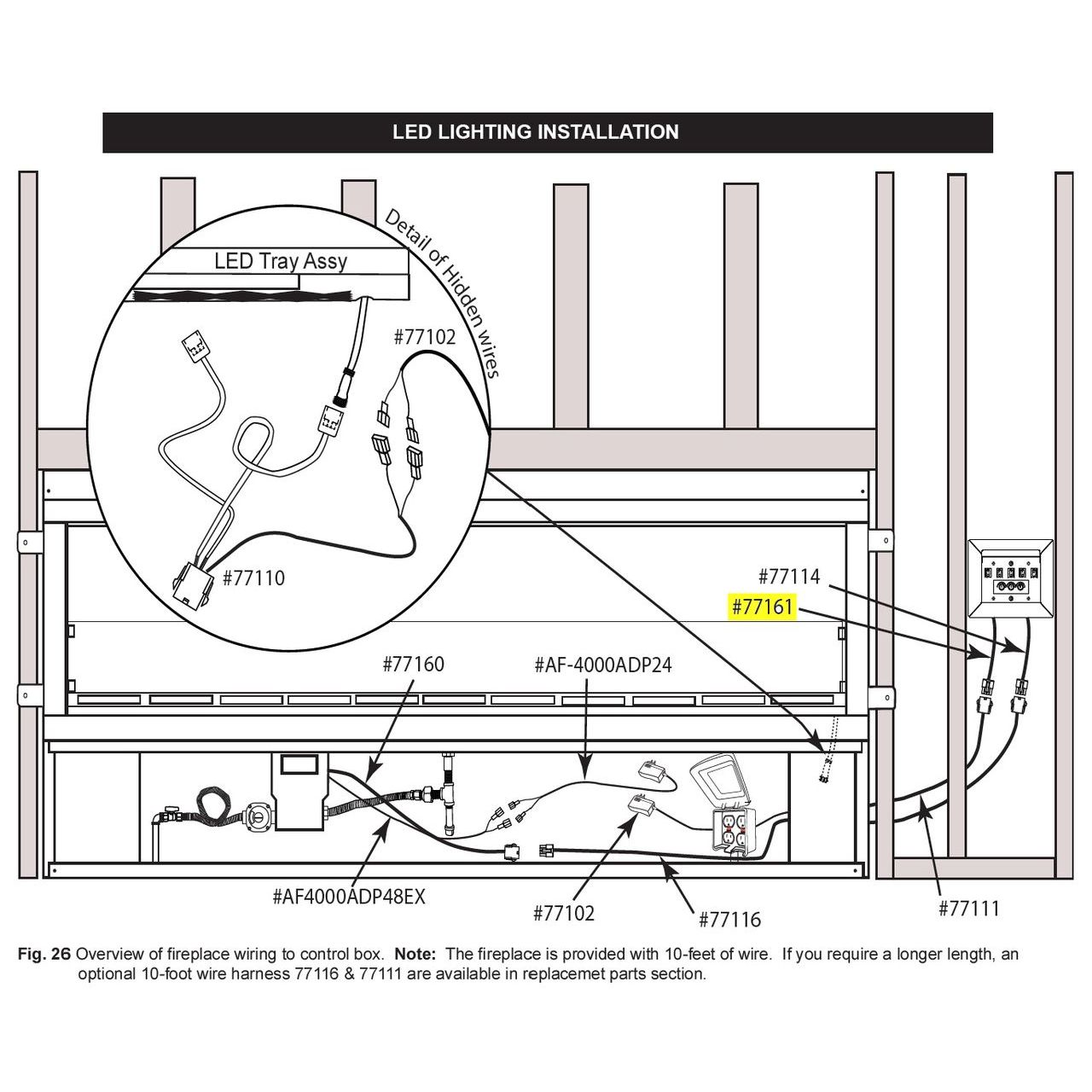 Firegear 77161 8-pin Module Extension Wire Harness-10' - Walmart.com