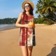 thumbnail image 3 of Disketp Silhouette Trumpet Red Art para Vestido sin Mangas para Mujeres, Vestidos de Verano para Mujeres, Casual y Holgado para la Playa, 3 of 7
