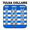 thumbnail image 2 of Dog, Puppy  Pet Ice Cream Collar Plain, Blank "Tulsa" (3/4" Wide), 2 of 10