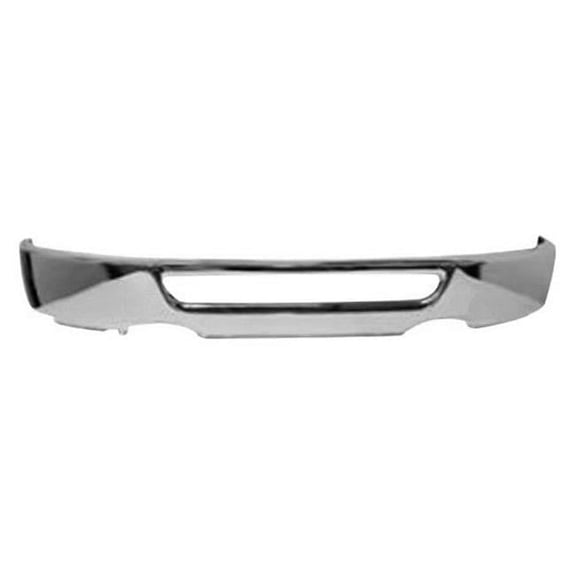 Front Bumper Face Bar without Fog Lamps for 2005-2008 Ford F-150, Chrome
