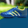 thumbnail image 4 of Zapatos de fútbol para niños Botines de fútbol de malla suave Accesorios para exteriores (33 azul) Likrtyny Tenis De Mujer Tenis De Hombre, 4 of 8