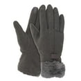 thumbnail image 2 of Spencer Winter Gloves Touchscreen for Women, Warm Suede Texting Gloves Thermal Soft Lining Windproof for Running Driving "Grey", 2 of 8