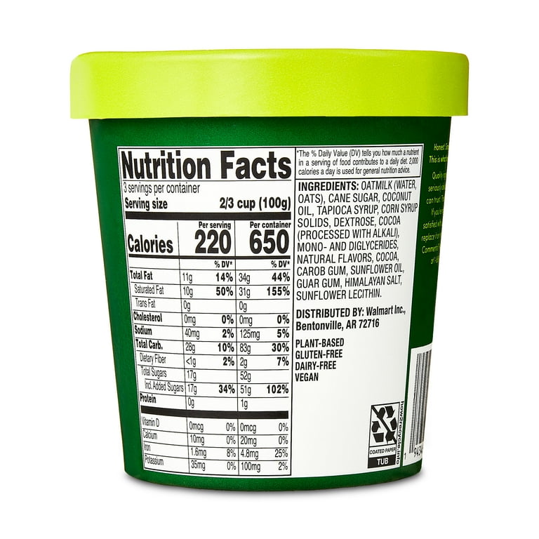 bettergoods Mint Chocolate Chip Oat Milk Frozen Dessert, 16 fl oz