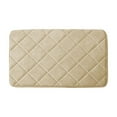 thumbnail image 2 of Bath Mat, Absorbent Non-Slip Bathroom Floor Mat, Sponge Carpet for Toilet and Kitchen Bath Mat for Tub non Slip | Khaki KTFgvq, 2 of 8