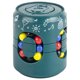 thumbnail image 1 of Juguete de bola de cubo giratorio 3D, juguete de eje de rotación de dedo Reversible para regalo preescolar Hugtrwg Para estrenar, 1 of 7