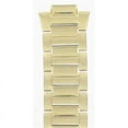 thumbnail image 2 of Seiko Watchband 20mm Gold Tone Stainless Steel Metal Regular Length, Deployment Buckle. 34E5YZ Part#AU06203N, 2 of 5
