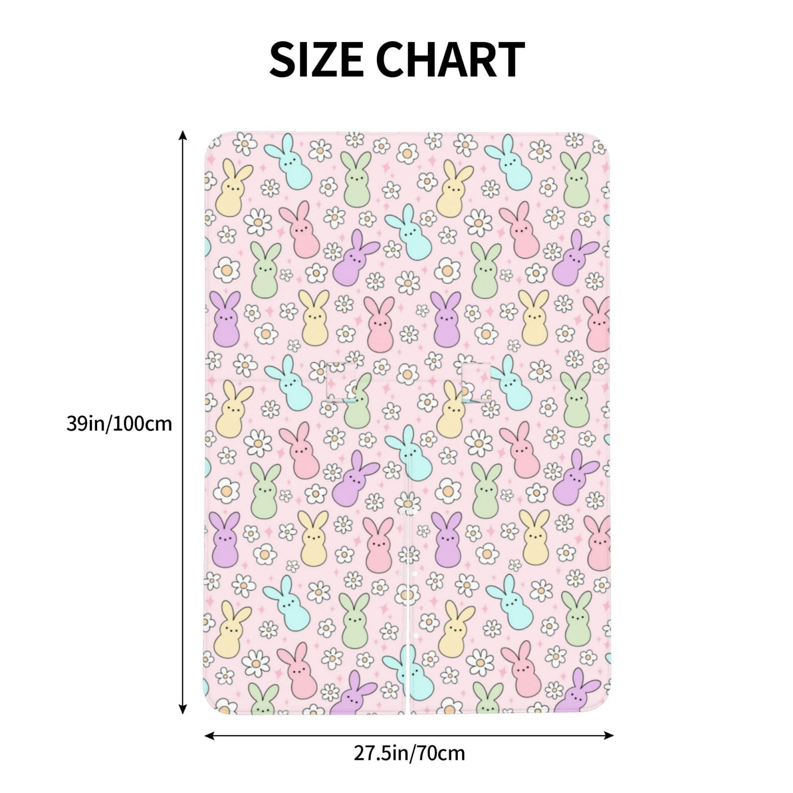 Naloa Colorful Bunny Baby Car Seat Cover, Breathable Baby Carrier Cover, Multiuse Baby Carrier Cover & Nursing Breastfeeding Cover
