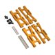 thumbnail image 2 of Brazo de Suspensión RC Strade Fareast Limited Aleación de Aluminio para Wltoys 1:14 Modelo 144010 12 oro, 2 of 8