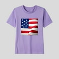 thumbnail image 2 of zbxnLI Kids 4th July Shirts Star Printed Short Sleeve T-Shirts Boys Girls Summer Causal Tee Independent Days Tops, 2 of 5