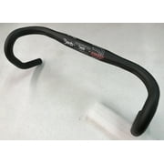 Deda Newton Black 31.7X44 Anatomic Road Bars, Bicycle Handlebars Road