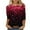 A98 Multicolor, variant on Cadancy Women Valentine Shirt Heart Print 3/4 Sleeve Plus Size Round Neck Tunic Tops Loose Fit Lounge Trendy Cute Tees Valentines Day Shirts Outfits