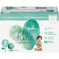 thumbnail image 4 of Pampers Pure Protection Size 3 Diapers 124 ct Box, 4 of 7