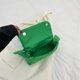 thumbnail image 5 of Bolsa De Hombro Bolso bandolera acolchado con hilo bordado de rombos para mujer (verde) Ehuebsd Para Estrenar, 5 of 6