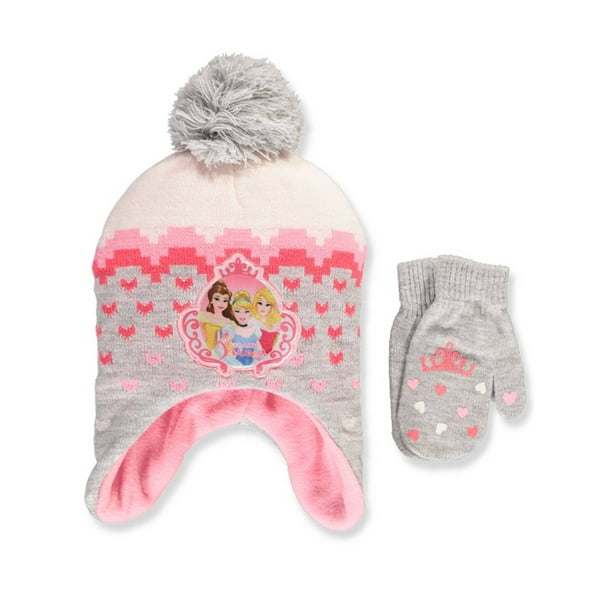 Disney Princess Girls Beanie Mittens Set Toddler One Size Gray Pink Com - Disney Princess Girl Crib Bedding Disney Princess Girls Beanie Mittens Set Toddler One Size Gray Pink Com - Disney Princess Girl Crib Bedding