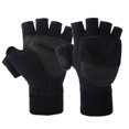 thumbnail image 1 of Guantes de polar de medio dedo para exteriores para hombres y mujeres, para ciclismo, escalada, otoño e invierno, resistentes al frío, cálidos y gruesos, para fotografía, 1 of 5